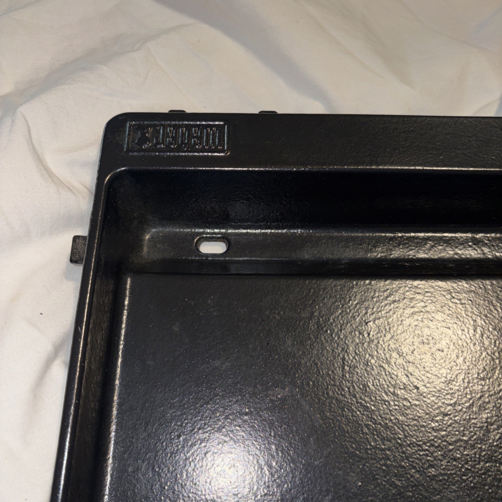 Genuine Weber Porcelain Enameled Cast Iron Grill Griddle Insert 18.75” x 13”