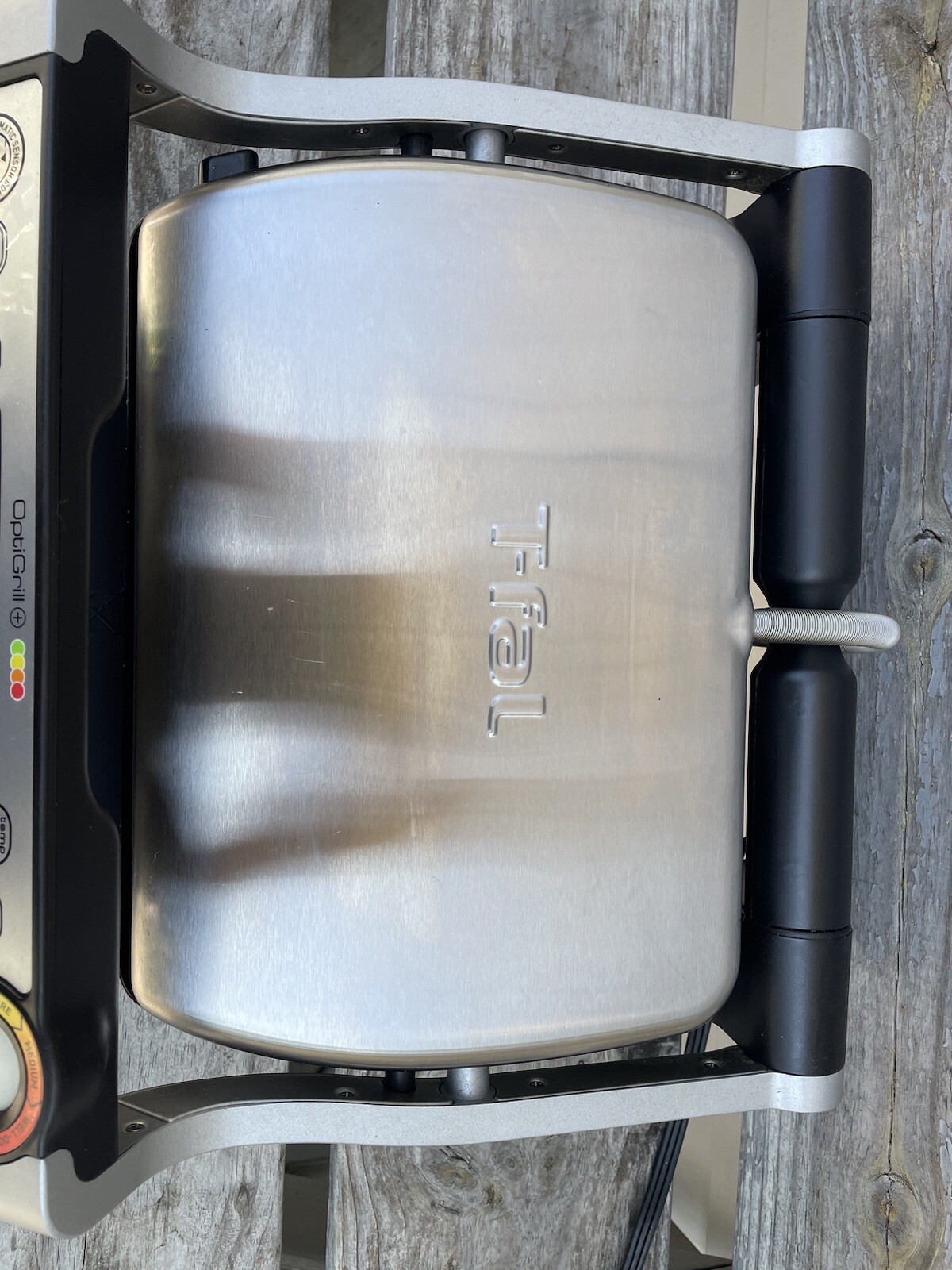 T-Fal OptiGrill Plus Stainless Steel Indoor Electric Grill Tested Works Great
