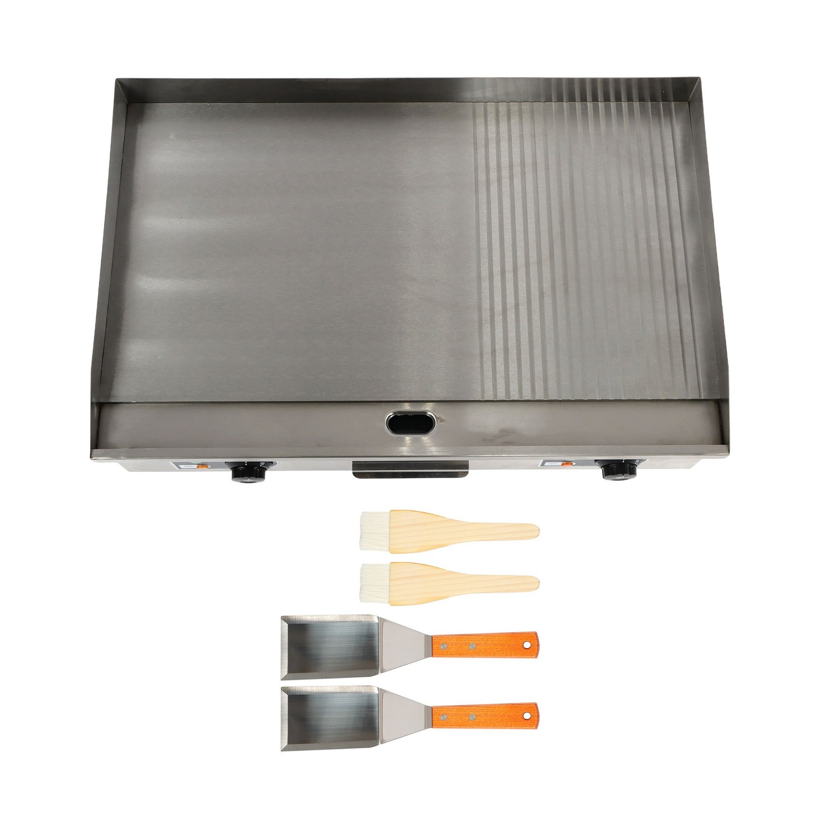 Powerful 3000W Countertop Electric Griddle 30″ Cooking Surface 122℉-572℉
