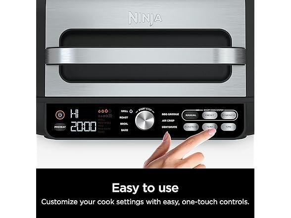 Ninja Air Fryer IG651 Foodi Smart XL Pro 7-in-1 Grill Griddle Air Fryer – NEW