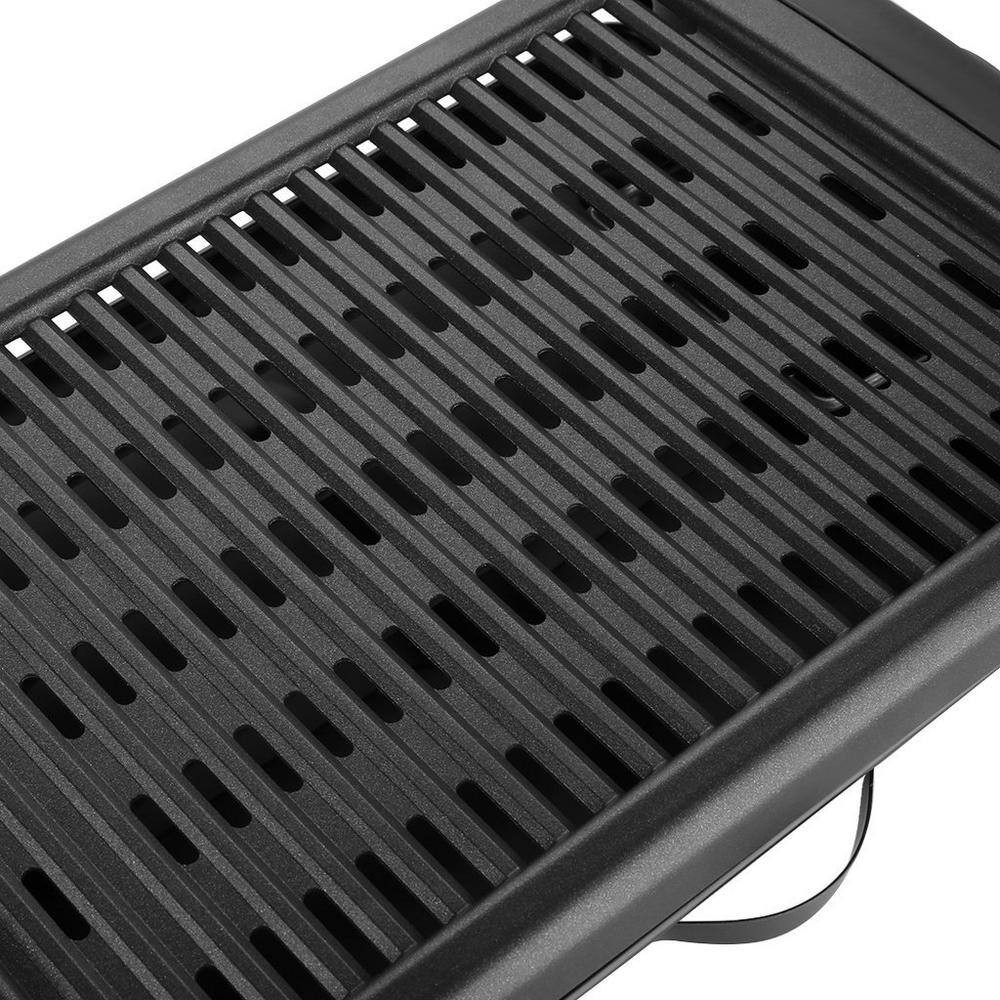 150 Sq. In. Black Smokeless Non-Stick Electric Grill