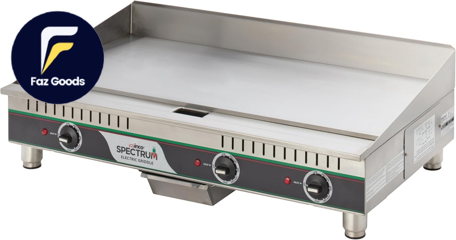 Winco Commercial-Grade Electric Griddle 36″ FREE SHIPPING