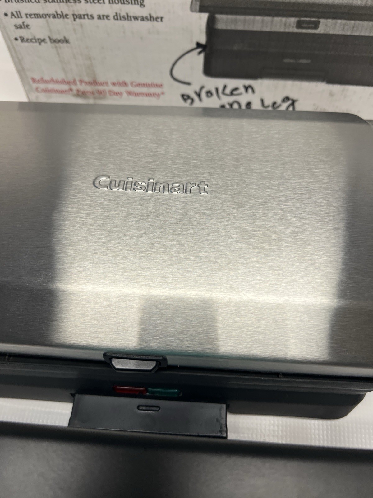 Cuisinart GR-11 Grill Griddler Panini Maker Set