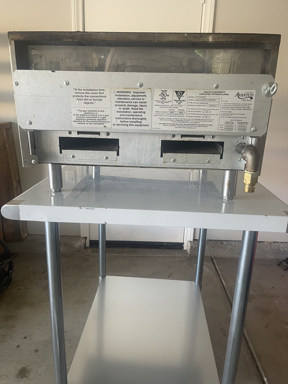 commercial electric griddle 48 Advantco