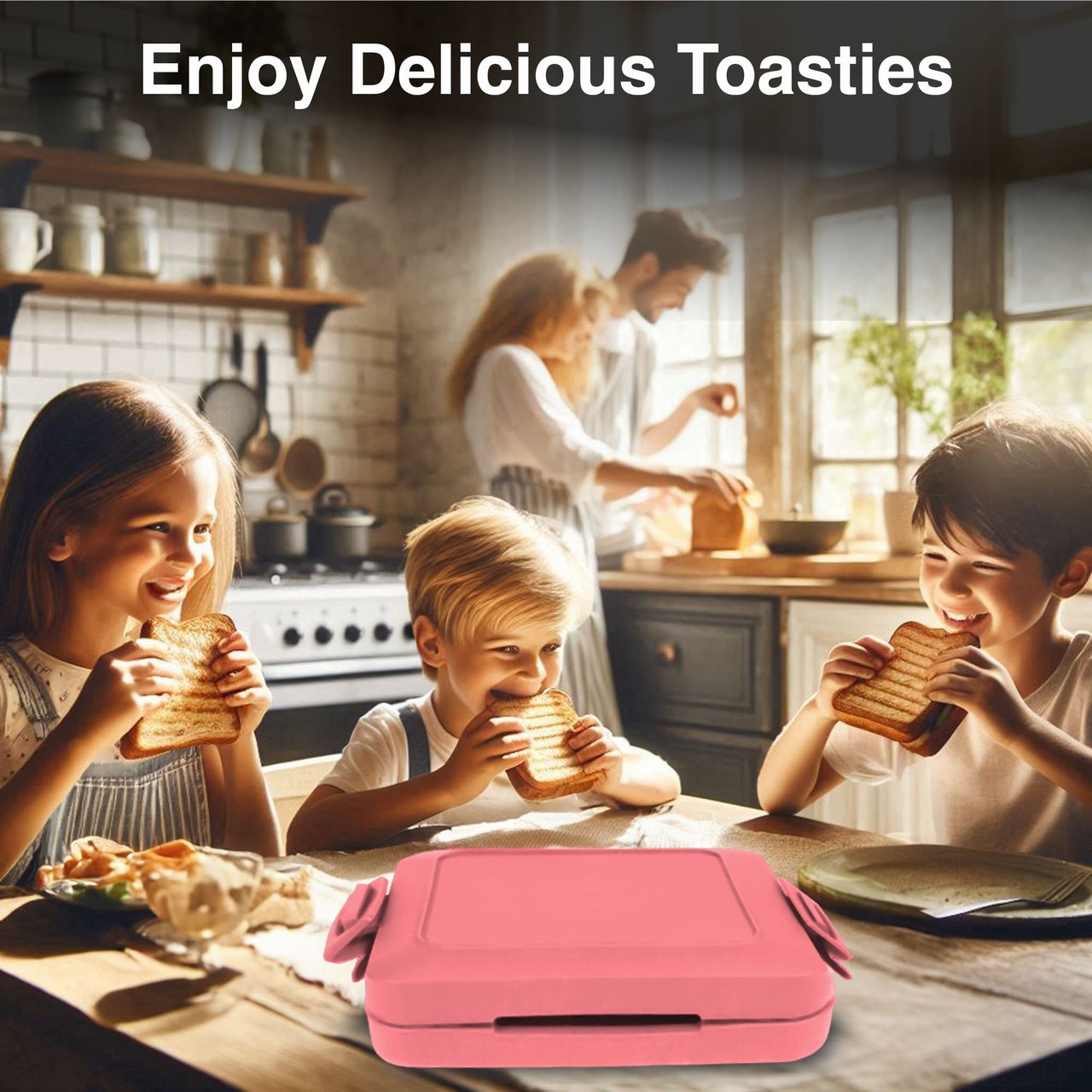 Laser Microwave Toastie Maker Easy Hot Sandwiches for Office or Dorm