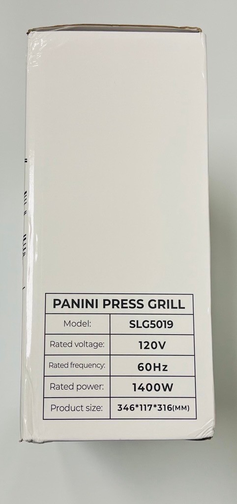 Susteas Temperature Control Electric Panini Press Grill Model SLC5019