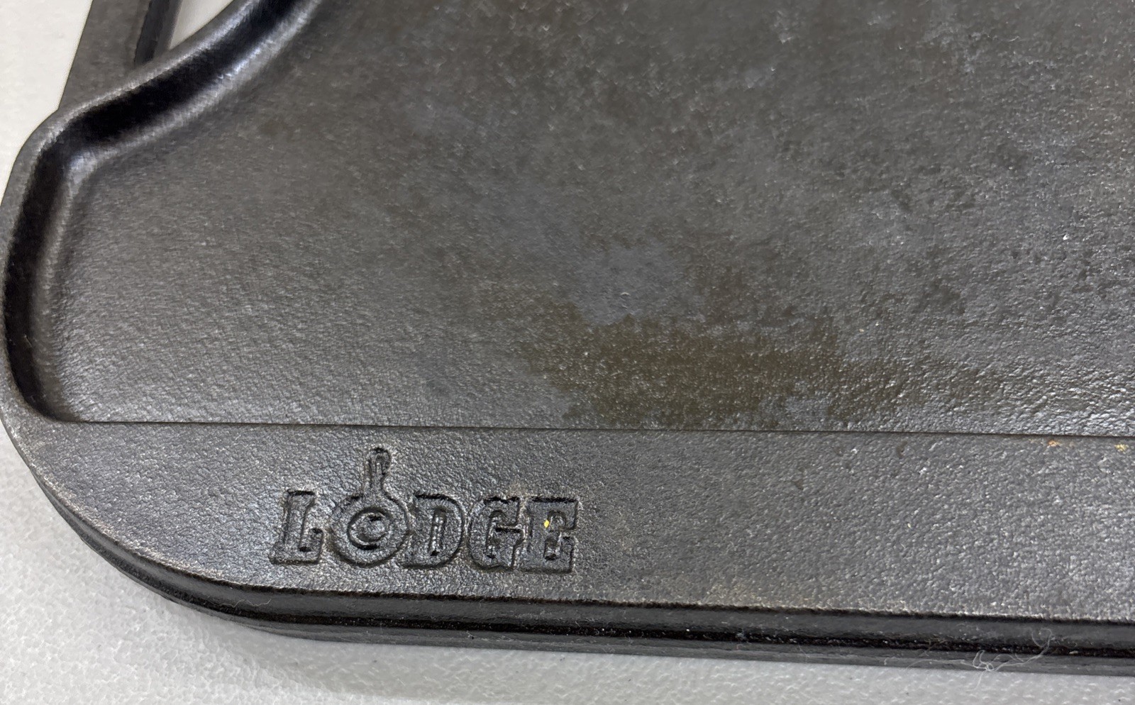LODGE PRO GRID CAST IRON REVERSIBLE GRIDDLE/GRILL PG12, #D0393980~USA Made