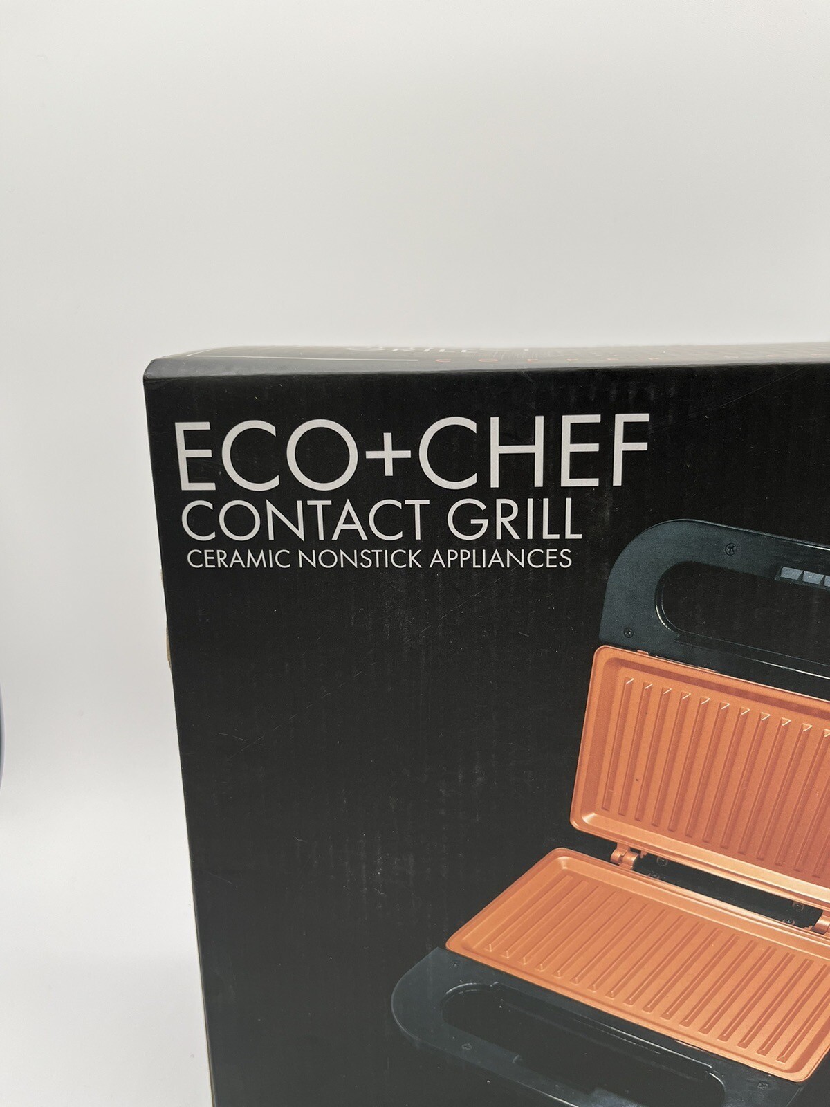 ECO+CHEF Copper Series Contact Grill Model EC-CECG 760 Watts