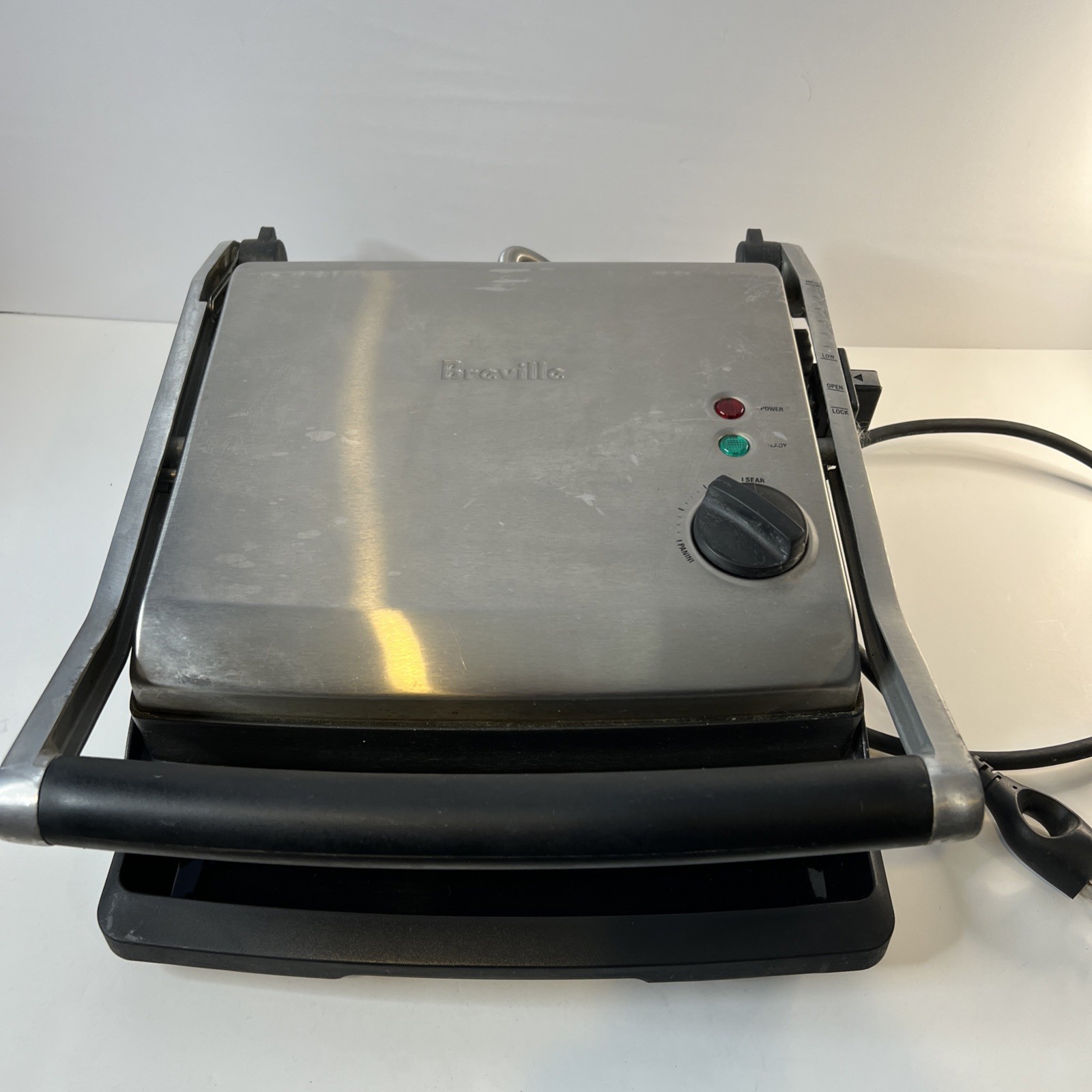 Breville BGR200XL Panini Press Sandwich Grill Stainless Steel 1500W Tested