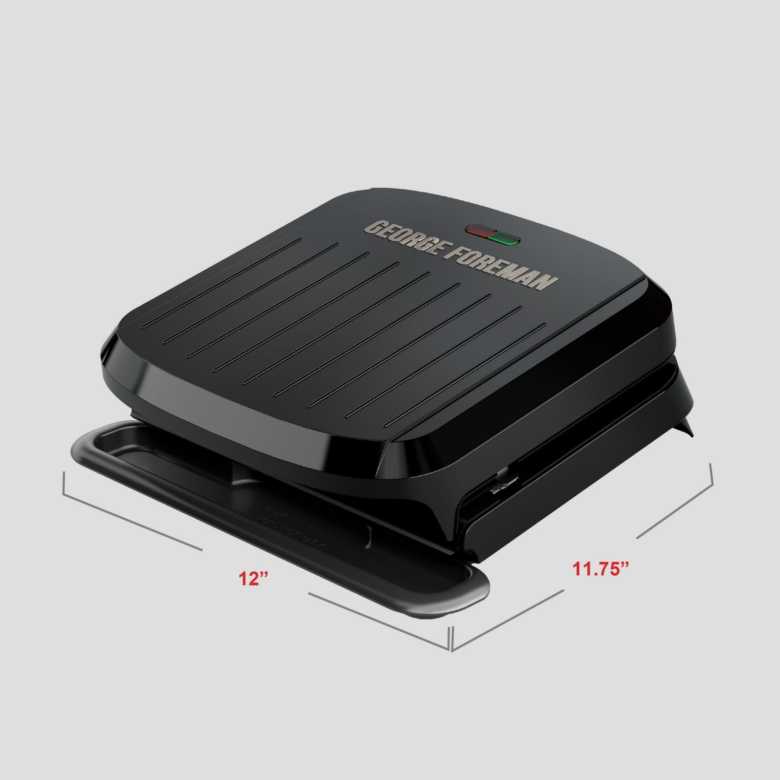 George Foreman 4 Serving Grill Removable Plates FREESHIP