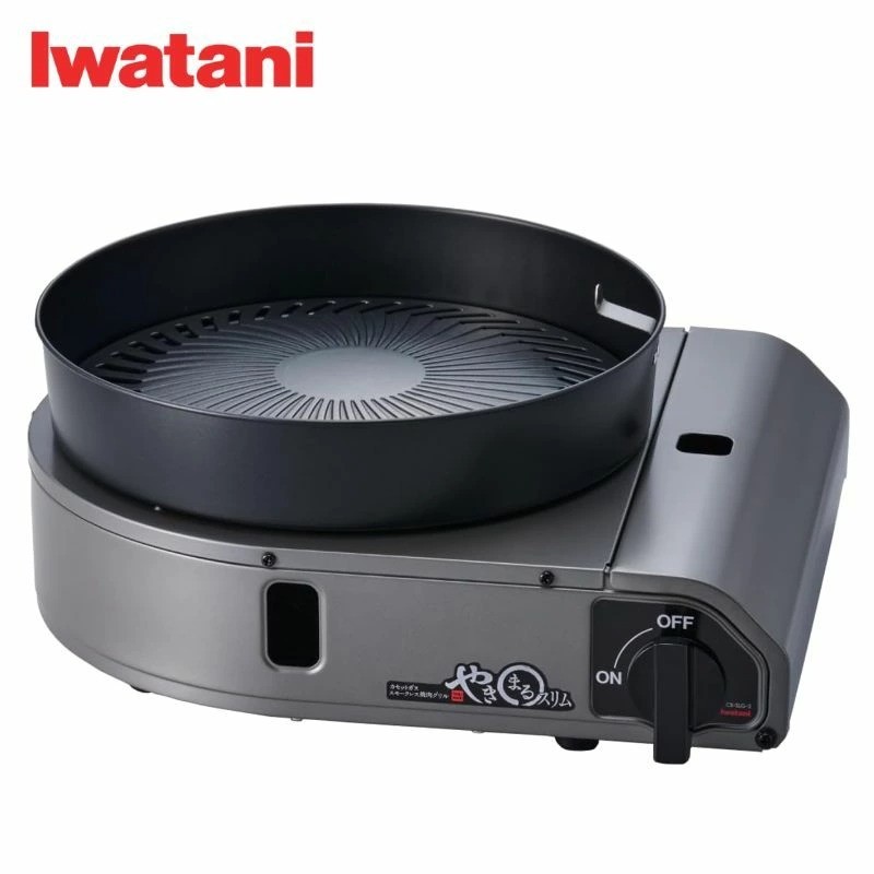 Iwatani CB-SLG-3 Yakimaru Slim Smokeless Yakiniku Gas Grill Charcoal Japan NEW