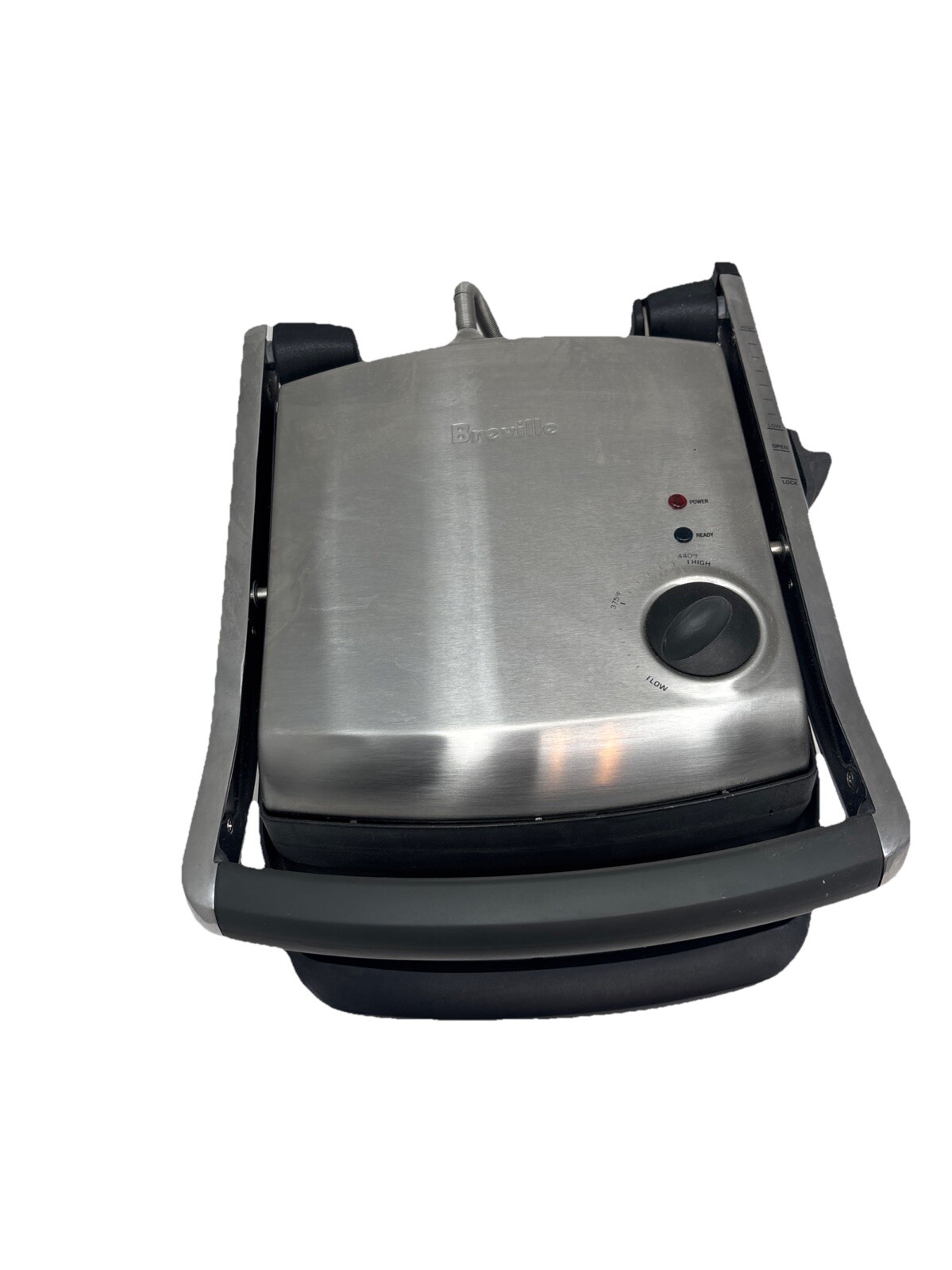 Breville Heavy Duty Stainless Steel Adjust Panini Sandwich Grill Press TG425XL