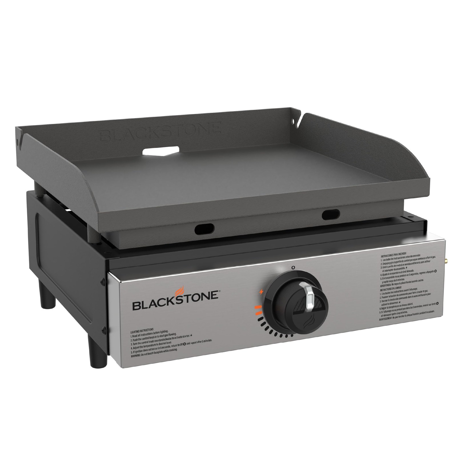 Blackstone 1971 Original 17″ Omnivore Tabletop Griddle, Black