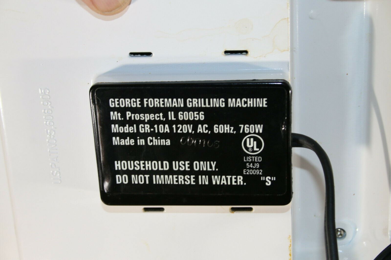 George Foreman Lean Mean Fat Reducing Grilling Machine GR10A White – TESTED