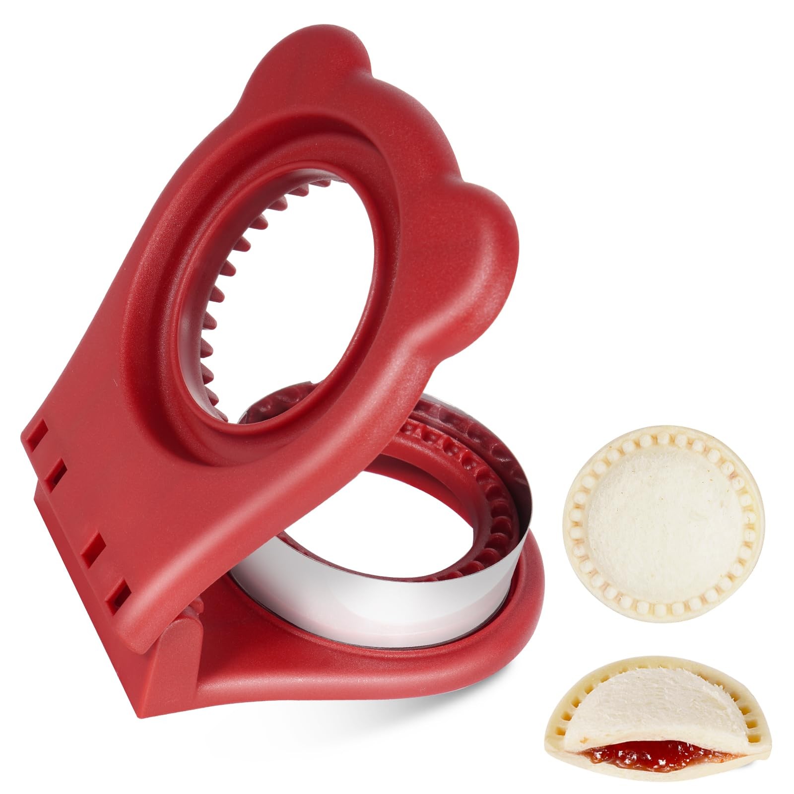 Leak-Proof & BPA-free Sandwich Cutter and Sealer for Peanut Butter&Jelly,Roun…