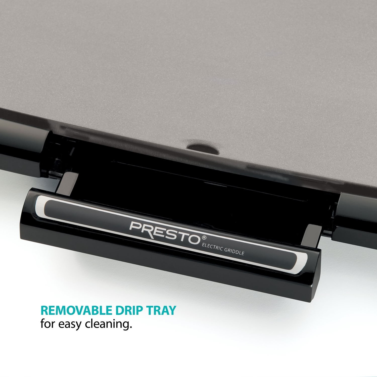 Presto Ceramic Nonstick Electric Griddle Warmer Plus Multifunction Tray Box