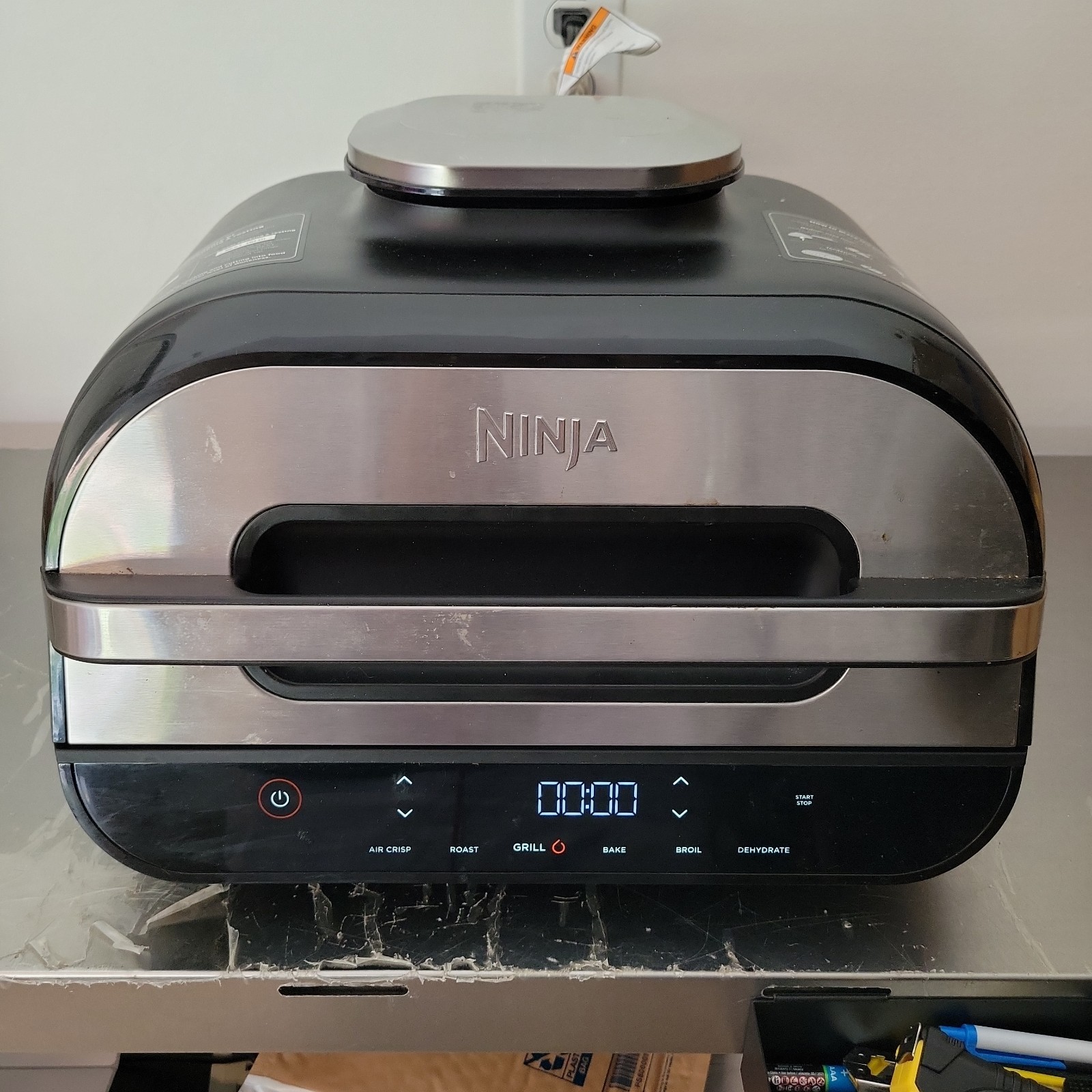 Ninja Foodi Smart XL Grill FG551 6-in-1 Indoor Grill Air Fryer Tested Works