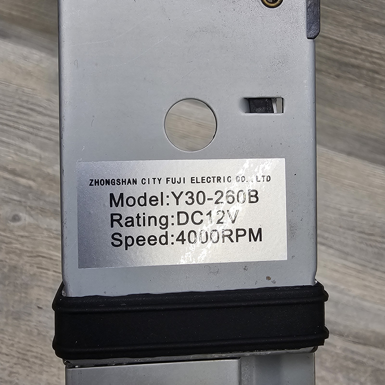 Fuji Electric Y30-260B Motor Fan Assembly fPower XL Smokeless Grill PG-1500FDR