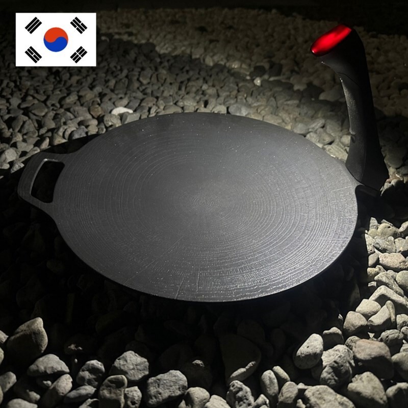 MADE IN KOREA Nonstick Premium LED LIGHT Handle Detachable Induction Griddle