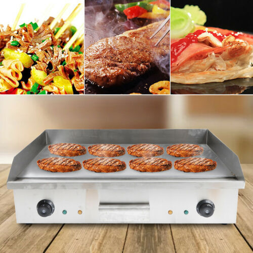 🔥3000W 29″ Commercial Electric Countertop Griddle Flat Top Grill Hot Plate BBQ