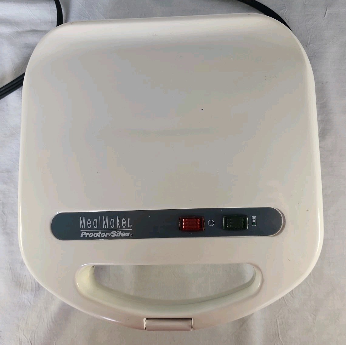 Proctor Silex Sandwich Toaster Nonstick Grids Press Meal Maker Model 25400