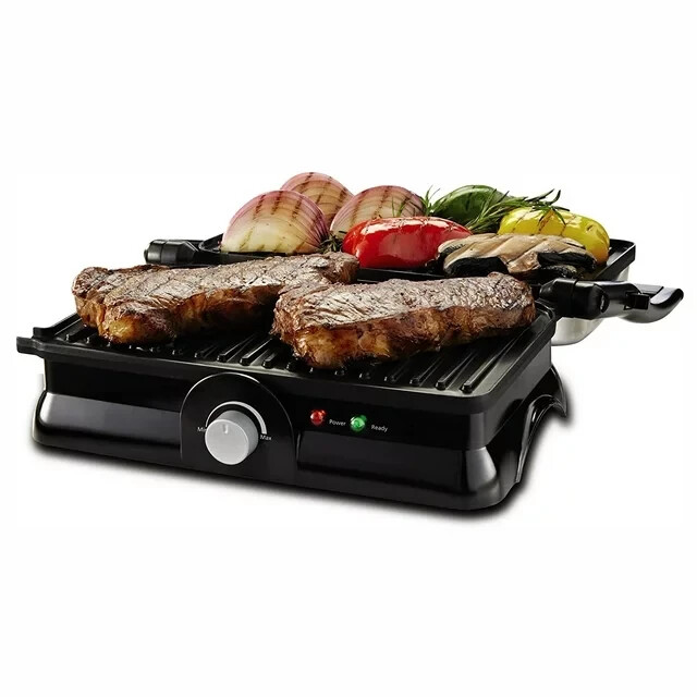 Brand New Sunbeam Panini Maker and Grill – Sunbeam CKSBPM5020 – Black