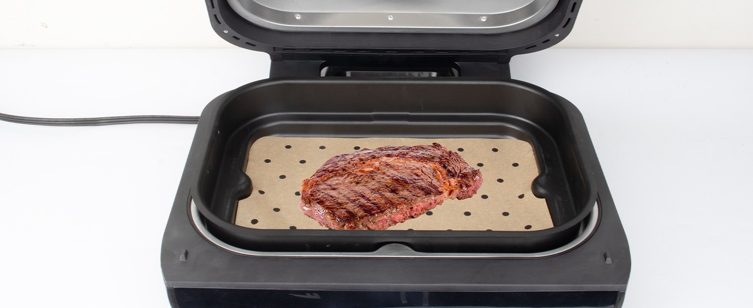 Foodi Smart Grill Pans & Air Fryer Liners for Ninja FG551 Foodi XL 6-in-1 Indoor