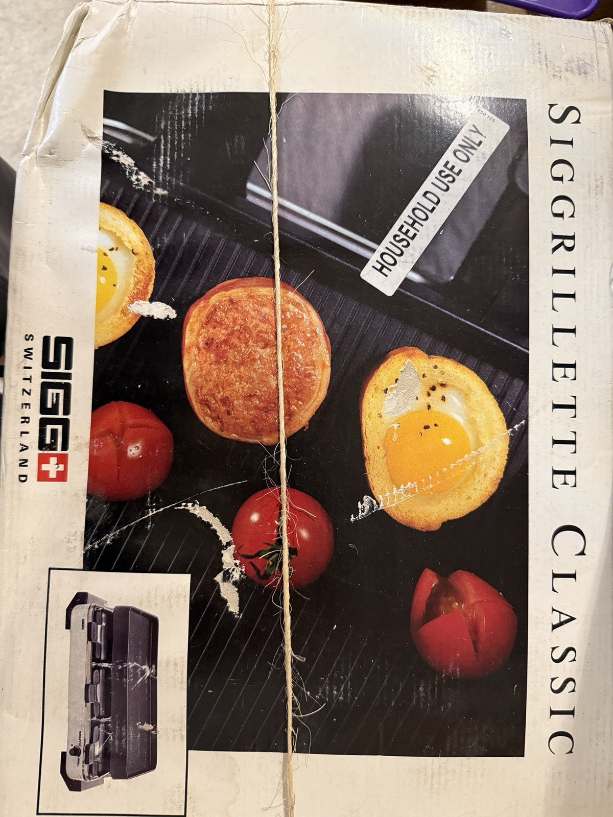 SIGG Siggrillette Classic Raclette Grill 1100W 120V – vintage.