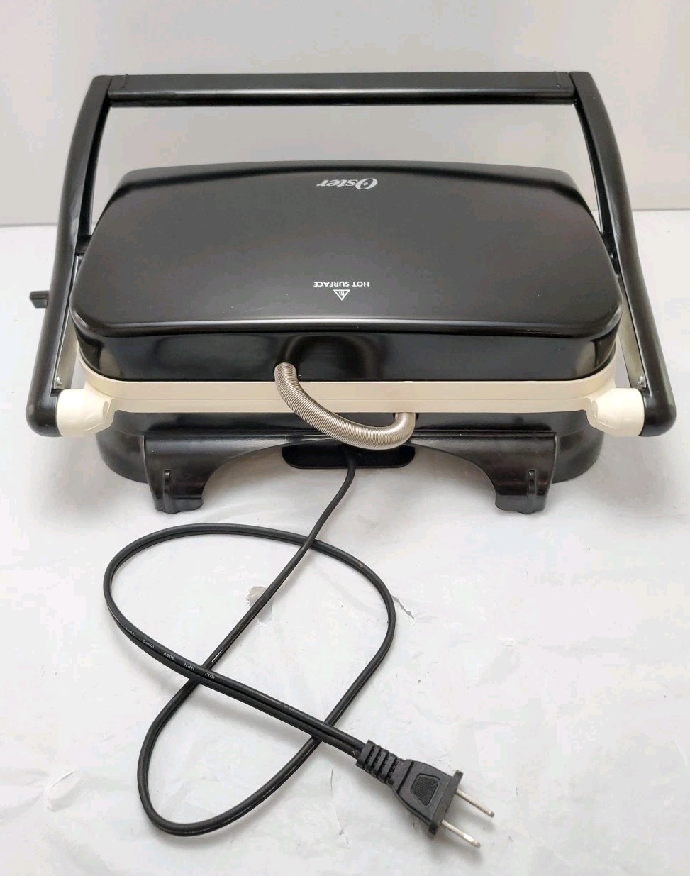 Oster Electric Griddle/Grill/ Panini Maker With Recipe BOOK