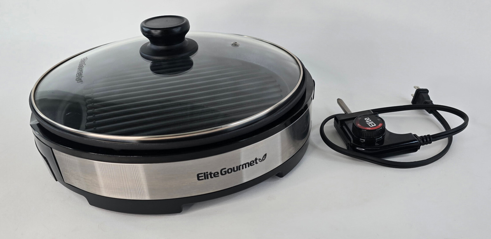 Elite Gourmet Electric Indoor Smokeless BBQ Grill *WITHOUT ORIGINAL PACKAGE*