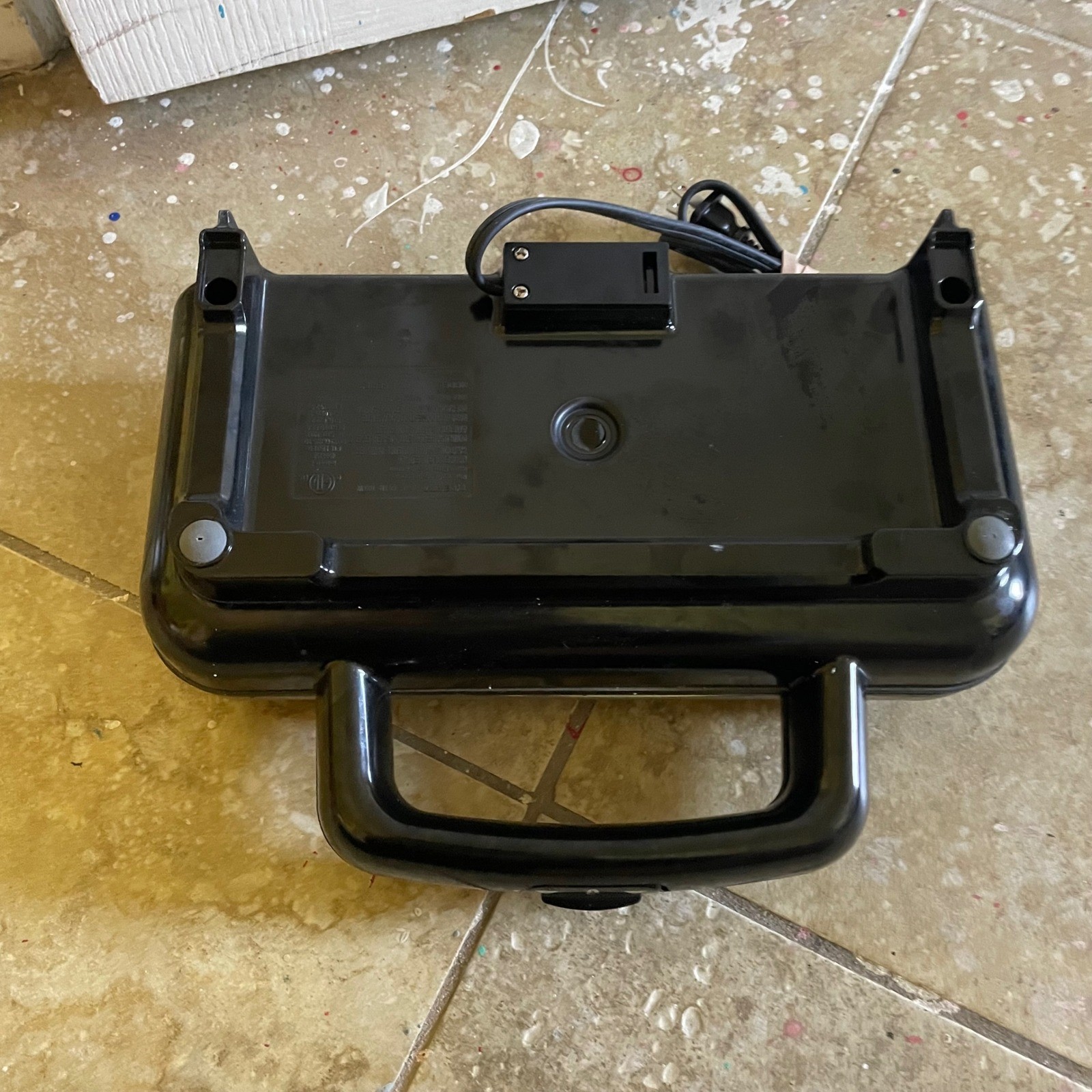 Proctor Silex Panini Press Sandwich Maker Silver Black 25415PS 700W