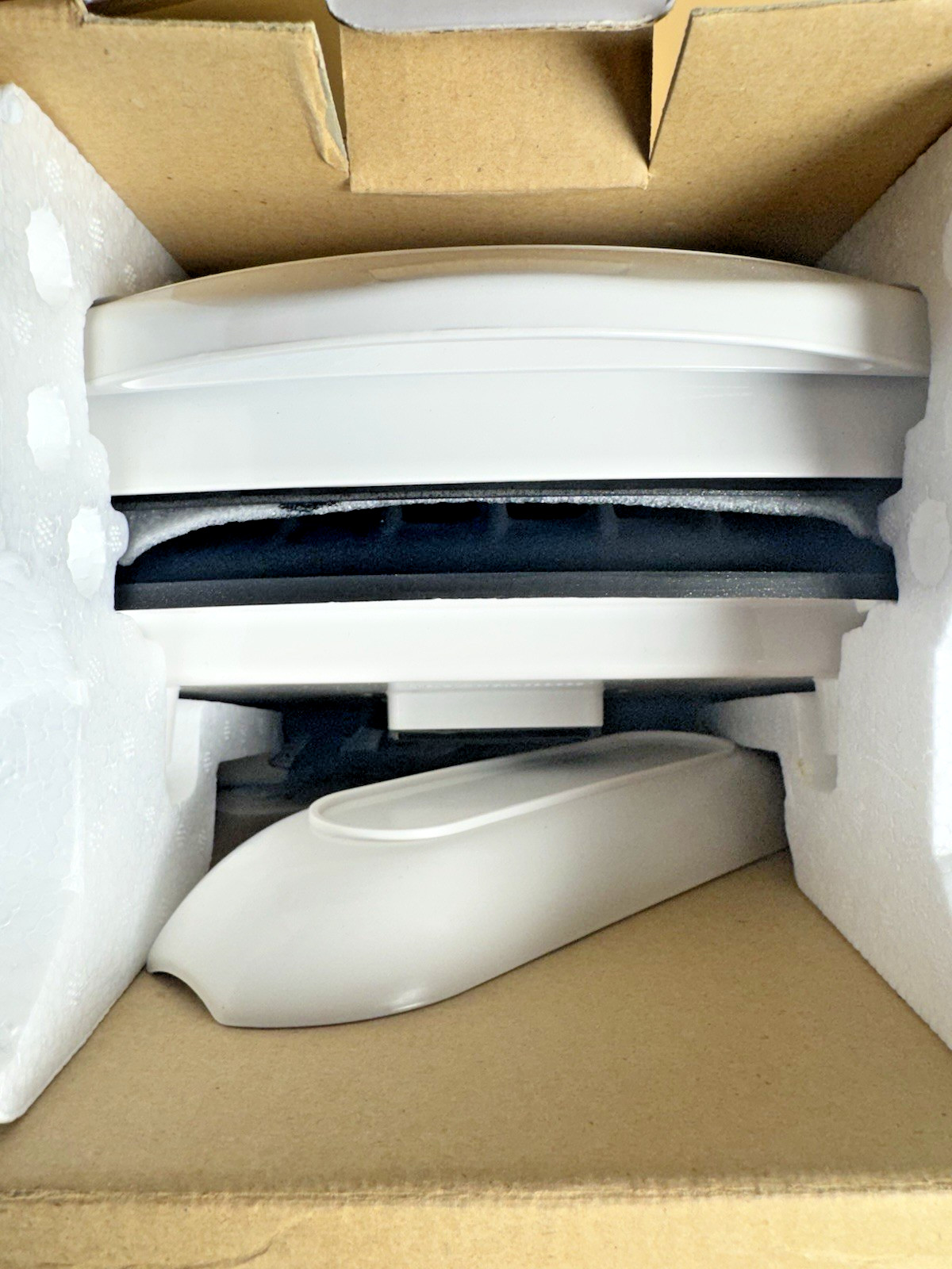 New George Foreman Grill Lean Mean Fat Reducing Grilling Machine GR10AWHT White