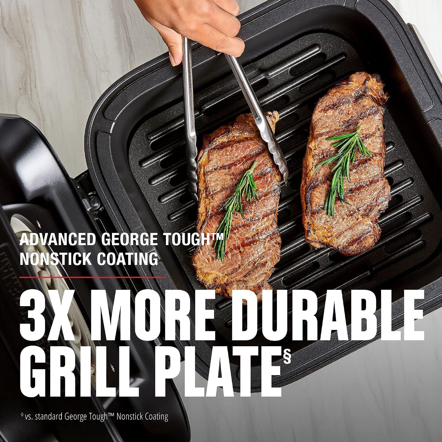 beyond Grill™ 7-In-1 Electric Indoor Grill with Air Fry Technology, MCAFD800D, B