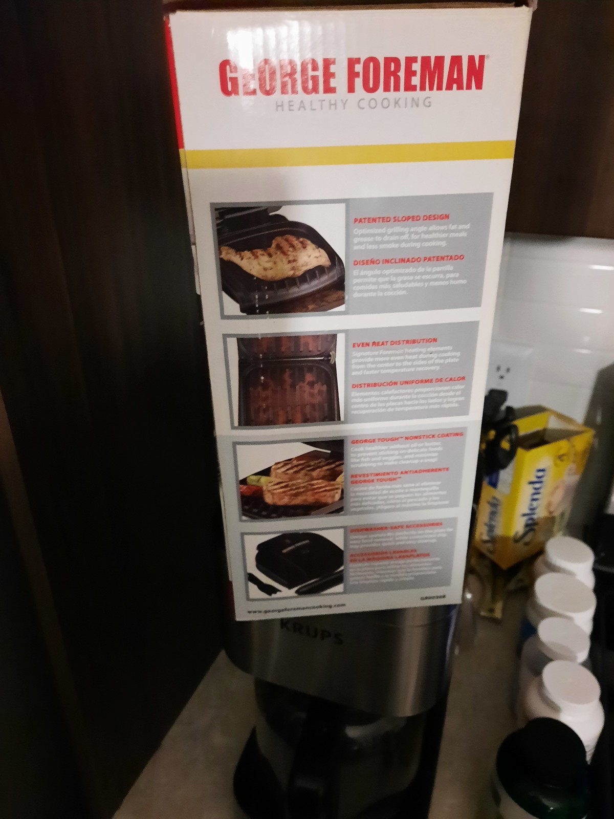 NEW in BOX George Foreman Champ black Grill from 2010
