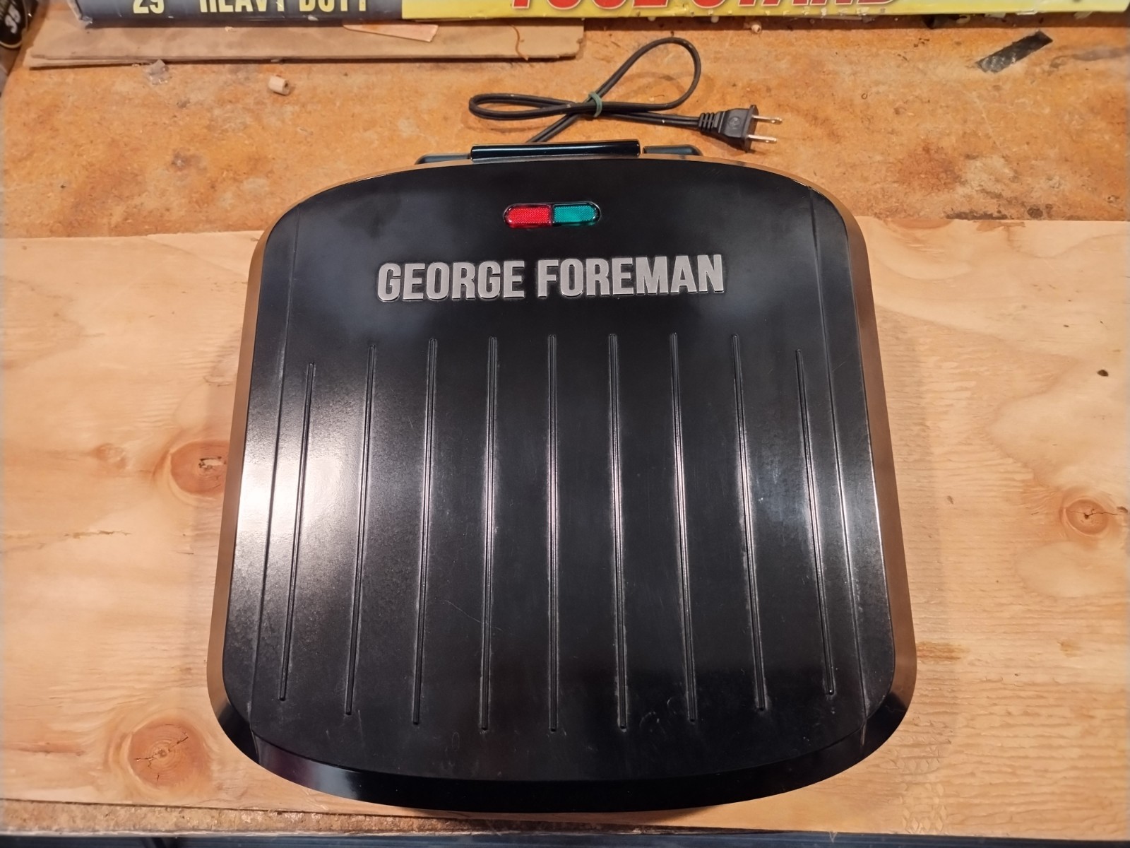 George Foreman GRP1065B: 4-Serving Removable Plate Grill and Panini – Black