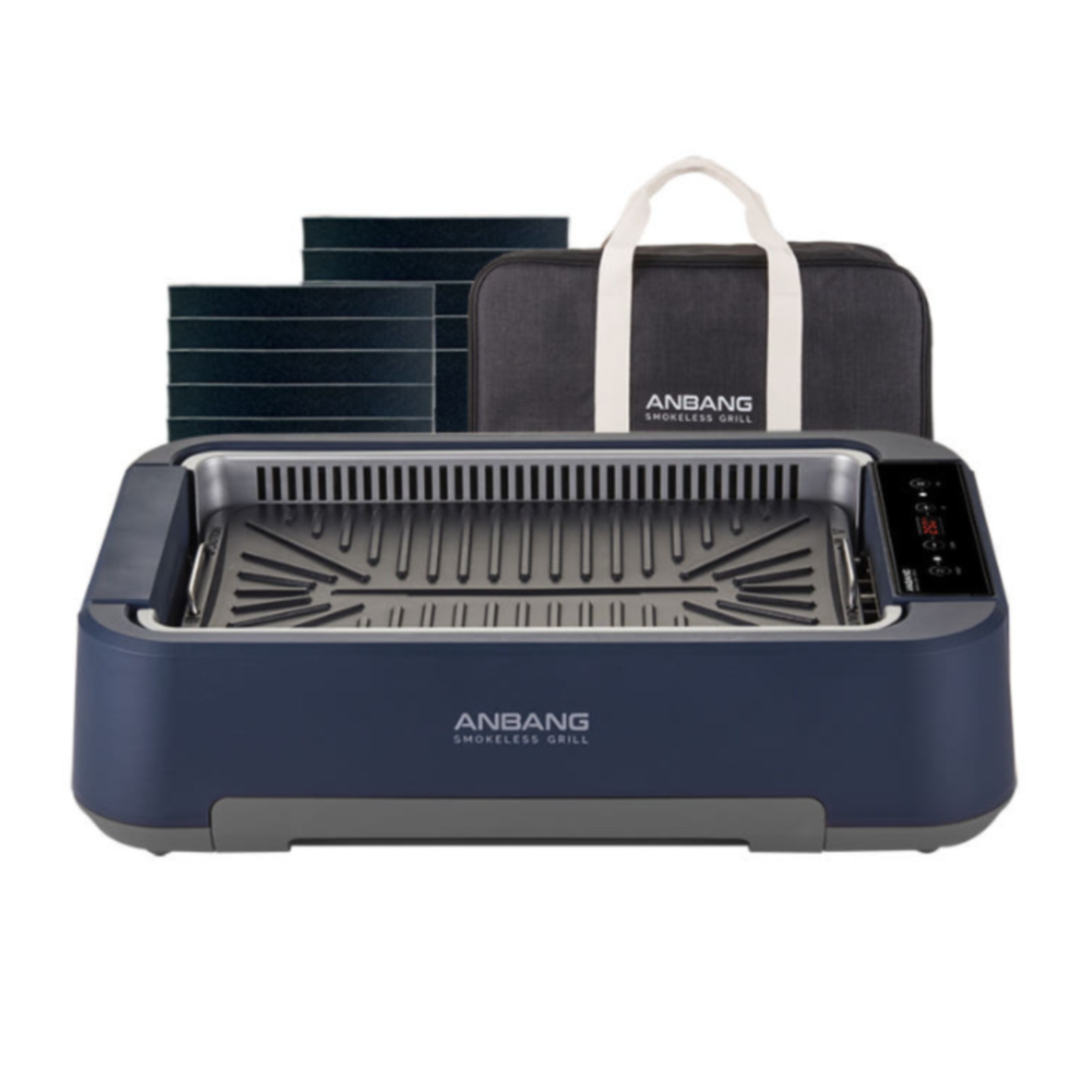 ANBANG AB507FCO Smokeless Electric Grill Indoor BBQ Season 4 1500W 220V