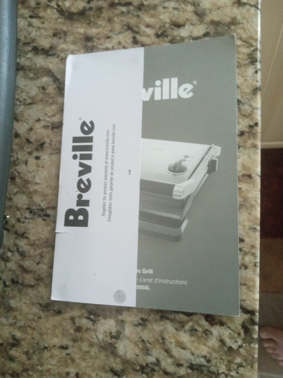 Breville Panini Sandwich Press & Grill Professional Grade Stainless Steel Tested