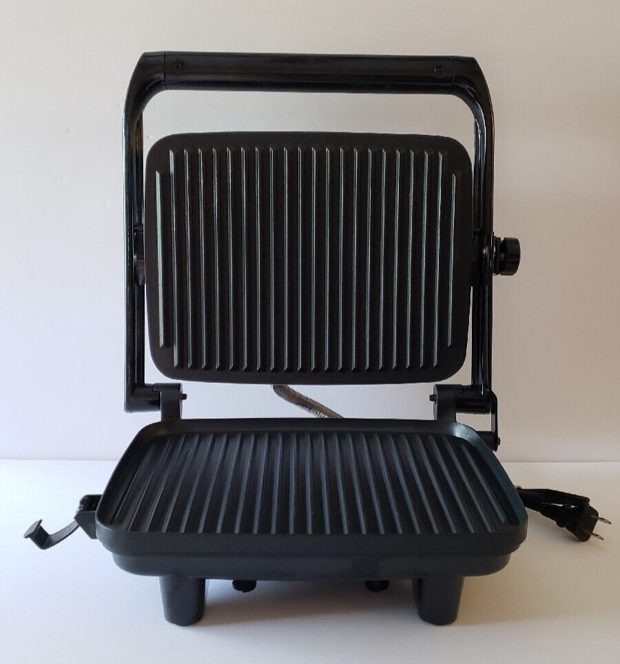 Hamilton Beach Panini Press Gourmet Sandwich Maker Model 25460Z Tested Works