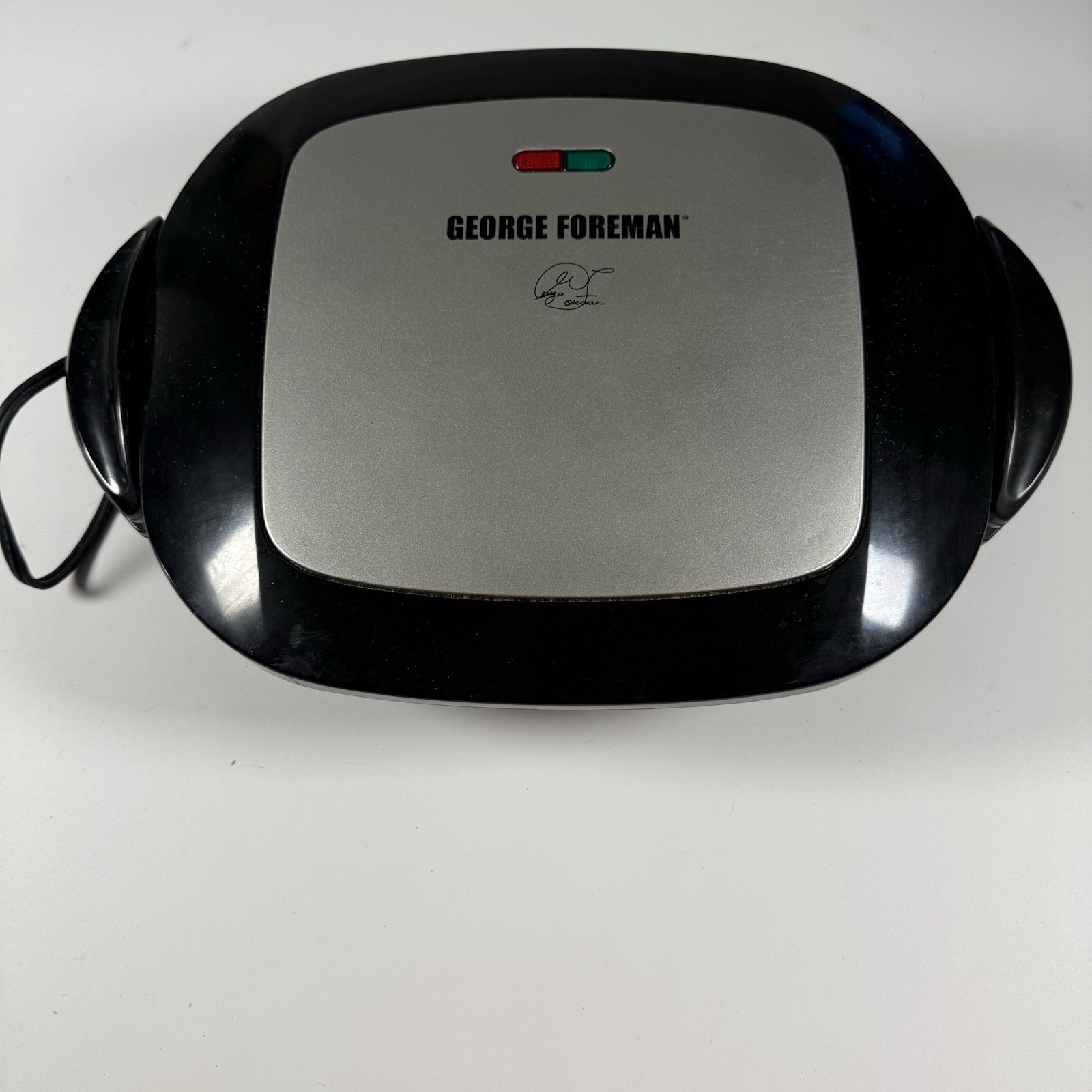 George Foreman GRP 472P Electric Grill Silver Non-Stick Removable Plate