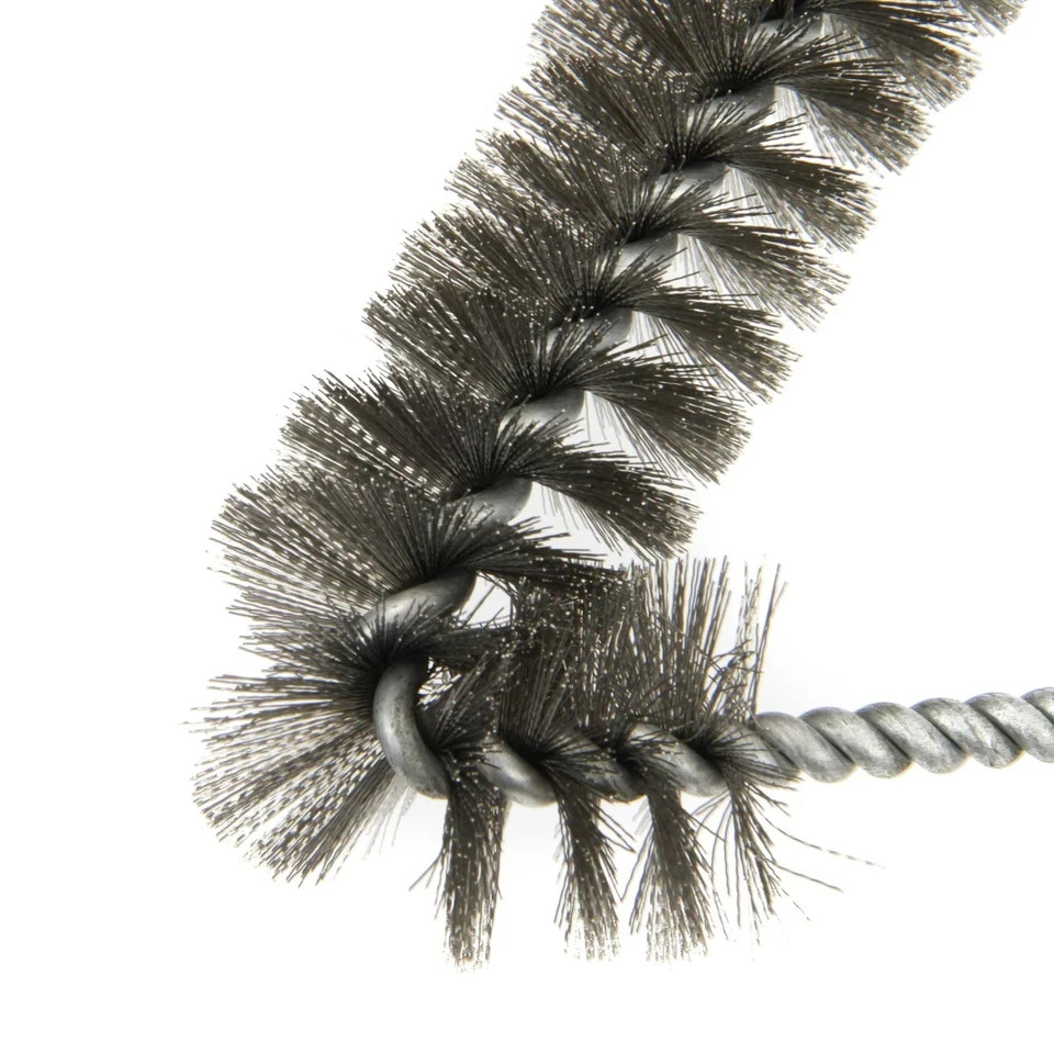 Chef Craft Select BBQ Grill Brush, 18 inches in length, Stainless Steel/Black
