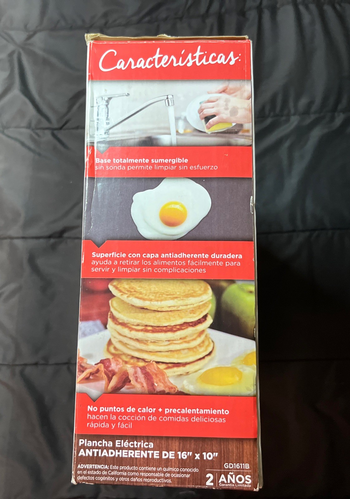 BLACK+DECKER Non Stick Electric Cooking Griddle 16”x10”
