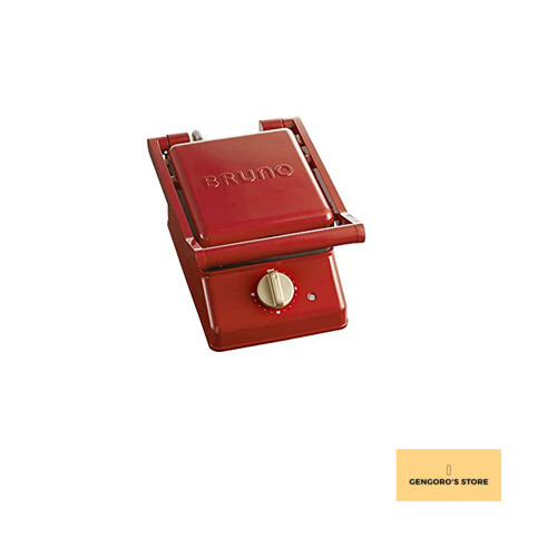 BRUNO BOE083-RD Grill Sand Maker Single Hot Sand Maker Red