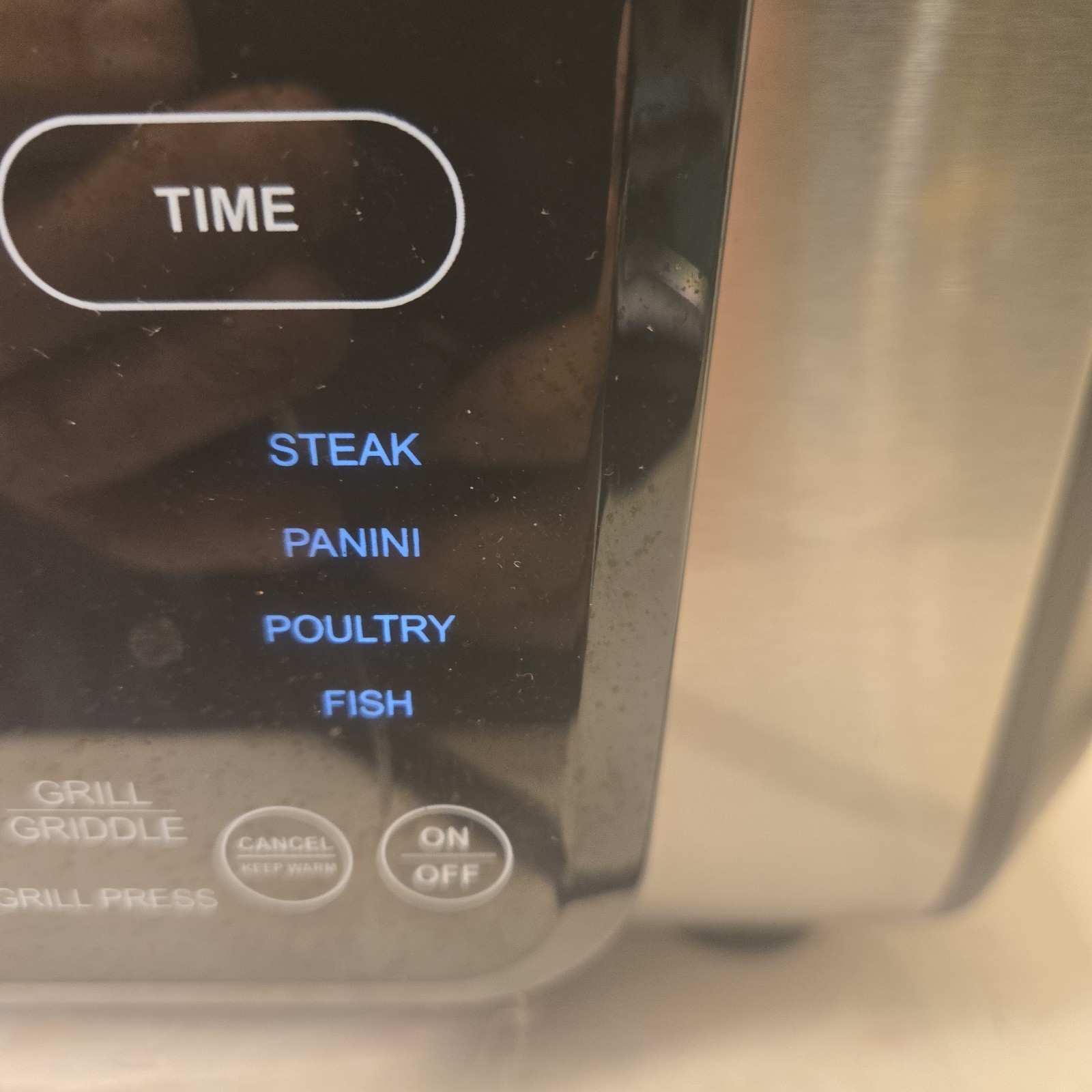 Food Genie GourMax Pro Indoor Grill,Griddle,Air Fryer,Stovetop,Grill Press