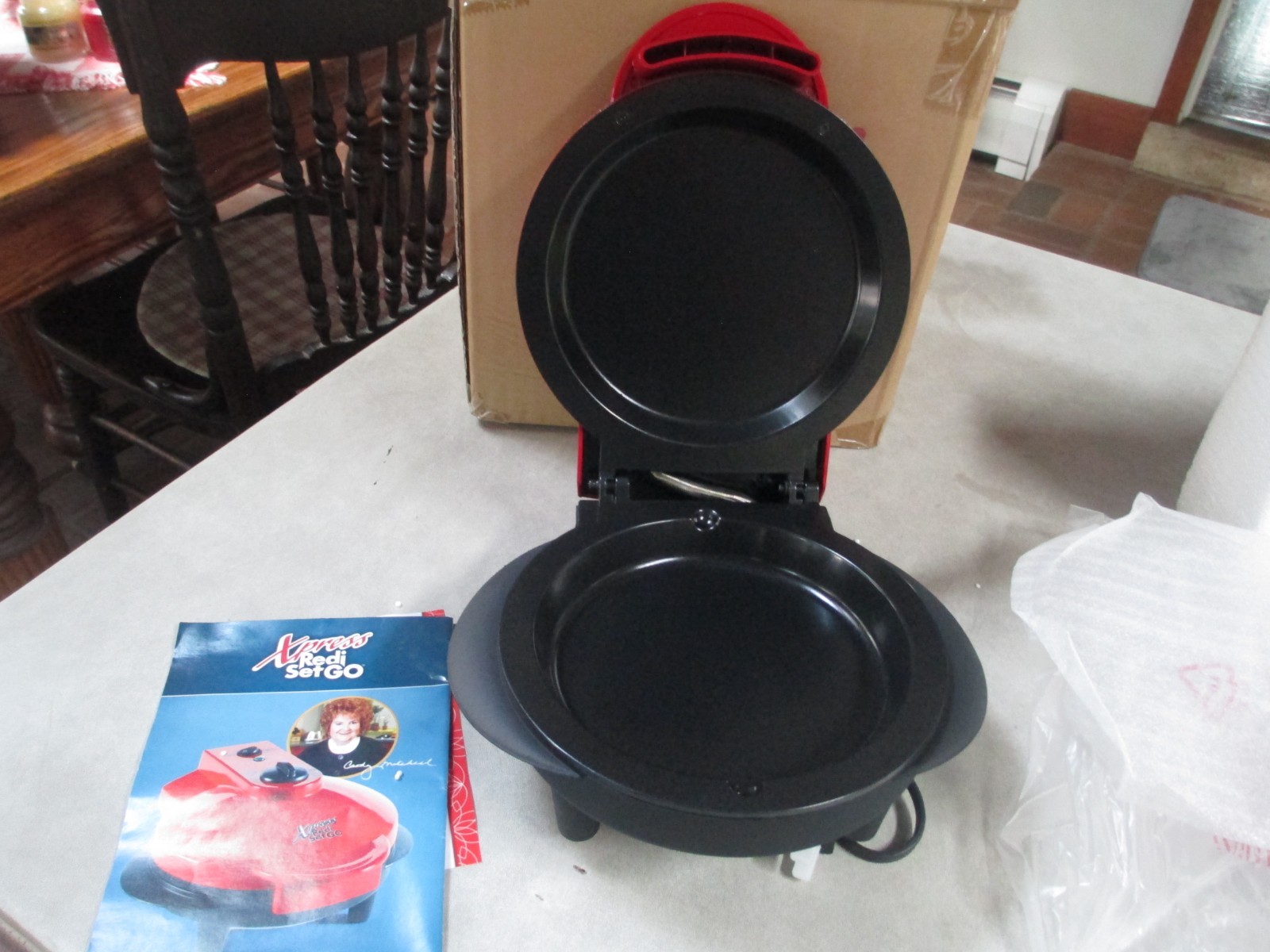 NEW Xpress Redi Set Go Cooker/Electric Grill Open Box
