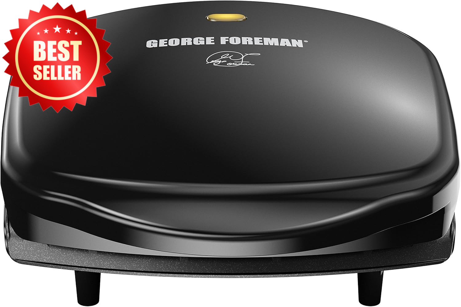 GR10B 2-Serving Electric Indoor Grill Panini Press Black Compact US