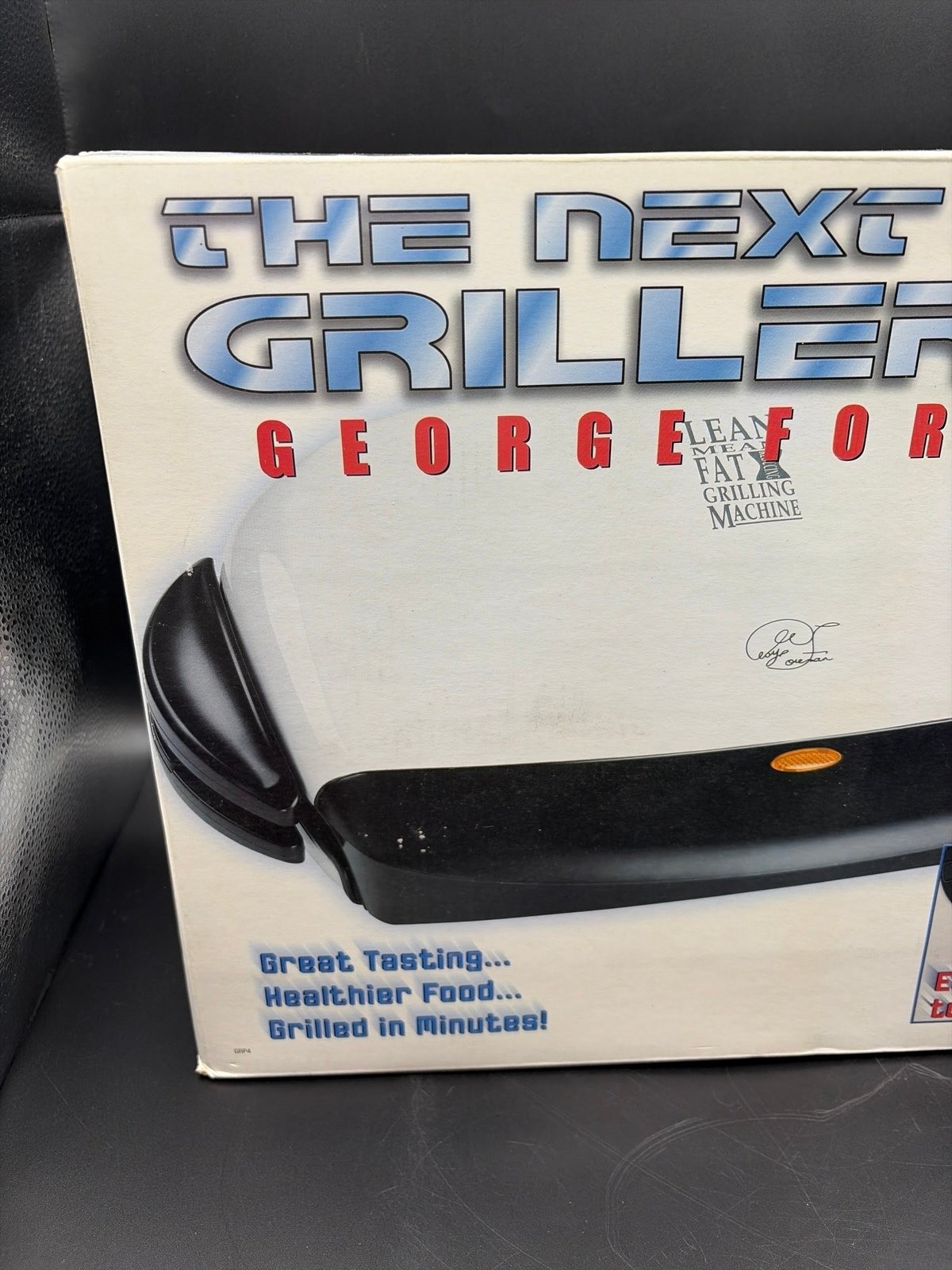 George Foreman Grill Silver Next Grilleration GRP4P Removable Plates Brand New