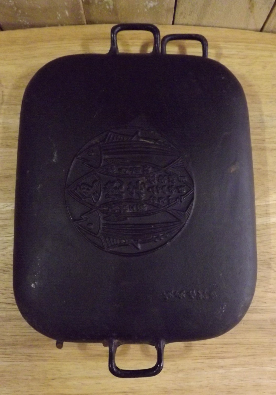 Cast Iron Fish Grill Grilled Heavy Deep Japanese