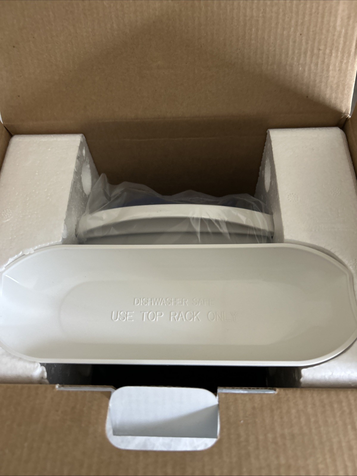George Foreman Grill In Grilling Colors Blue Bun Warmer GR10ABWT New