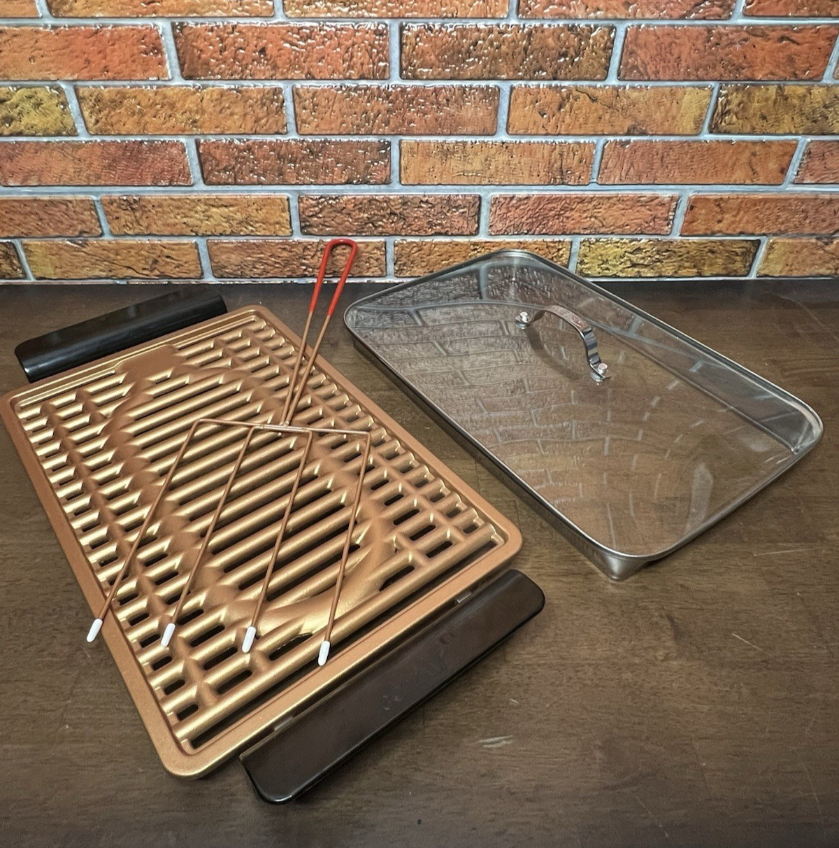 Gotham Steel Smokeless Electric Indoor Grill Classic Replacement Parts **READ**