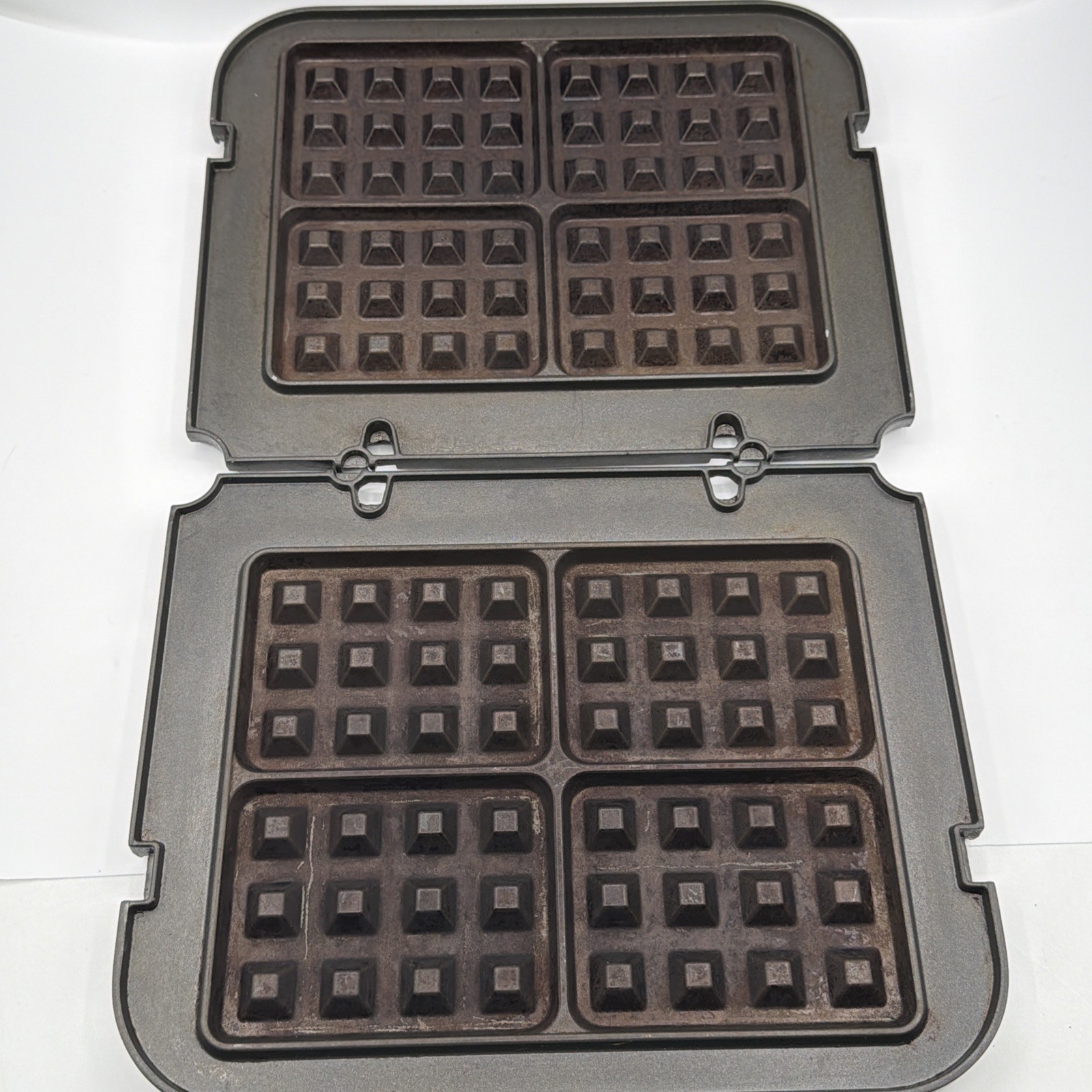 Cuisinart GR-4N 5-in-1 Griddler w/Belgian Waffle Plates Stainless Steel READ